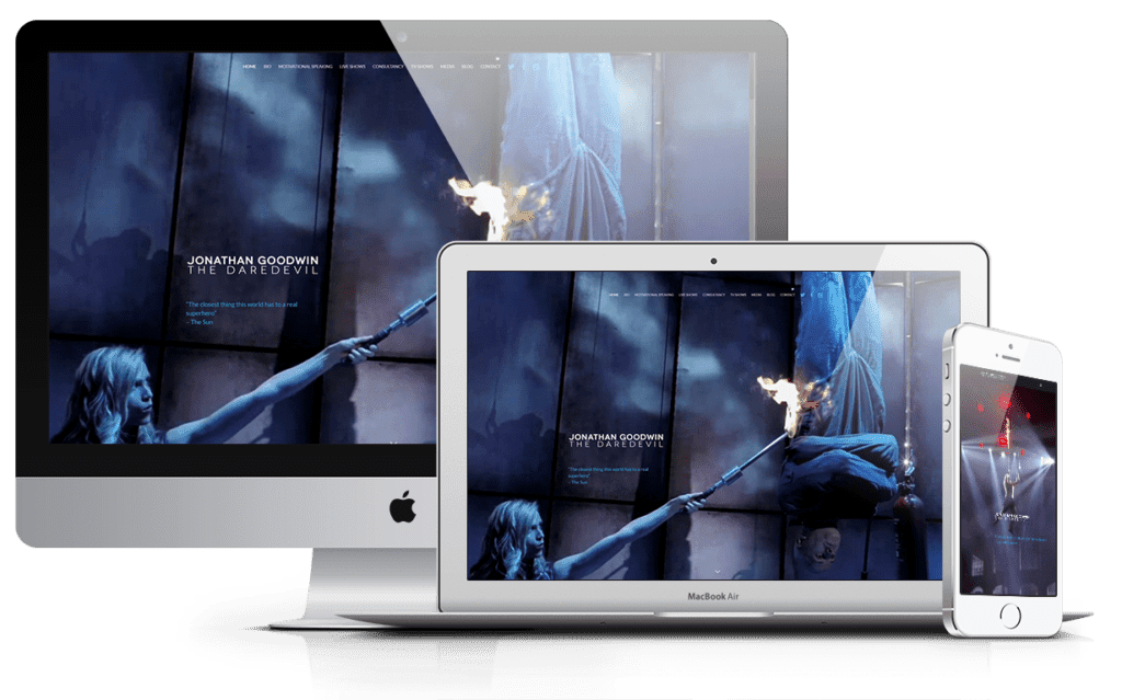 Jonathan Goodwin Website Development