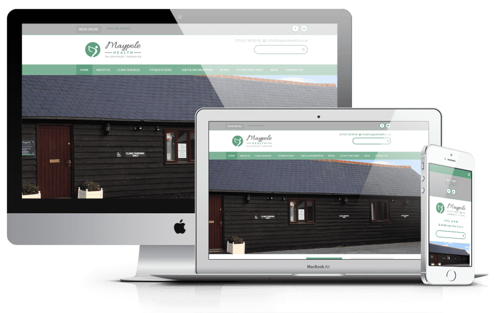 Maypole Health Website Development