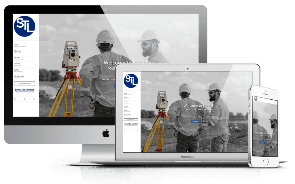 Survatec Website Development