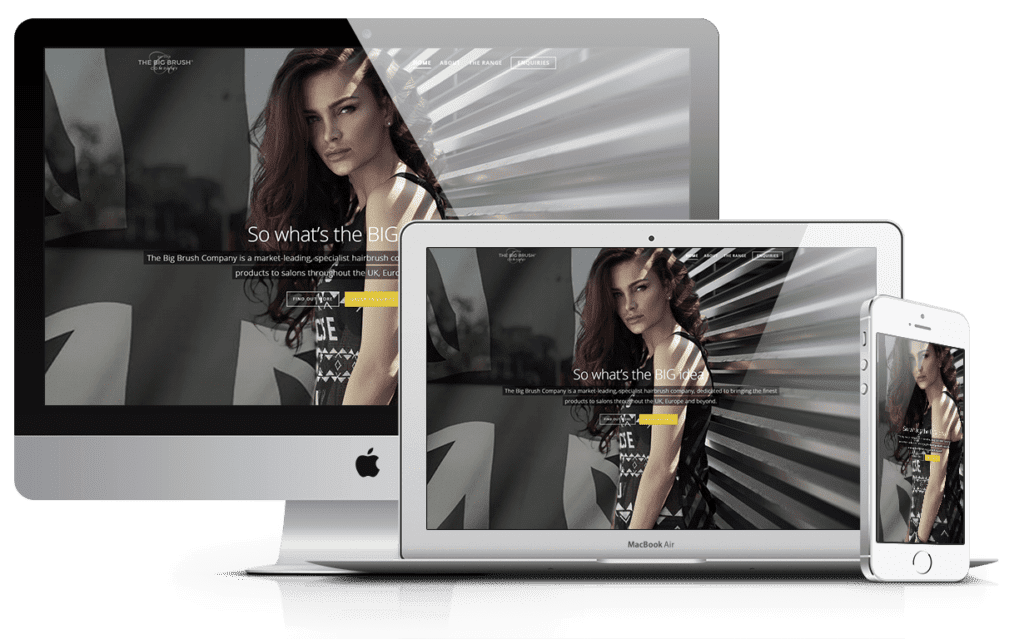 The Big Brush Company Website Development